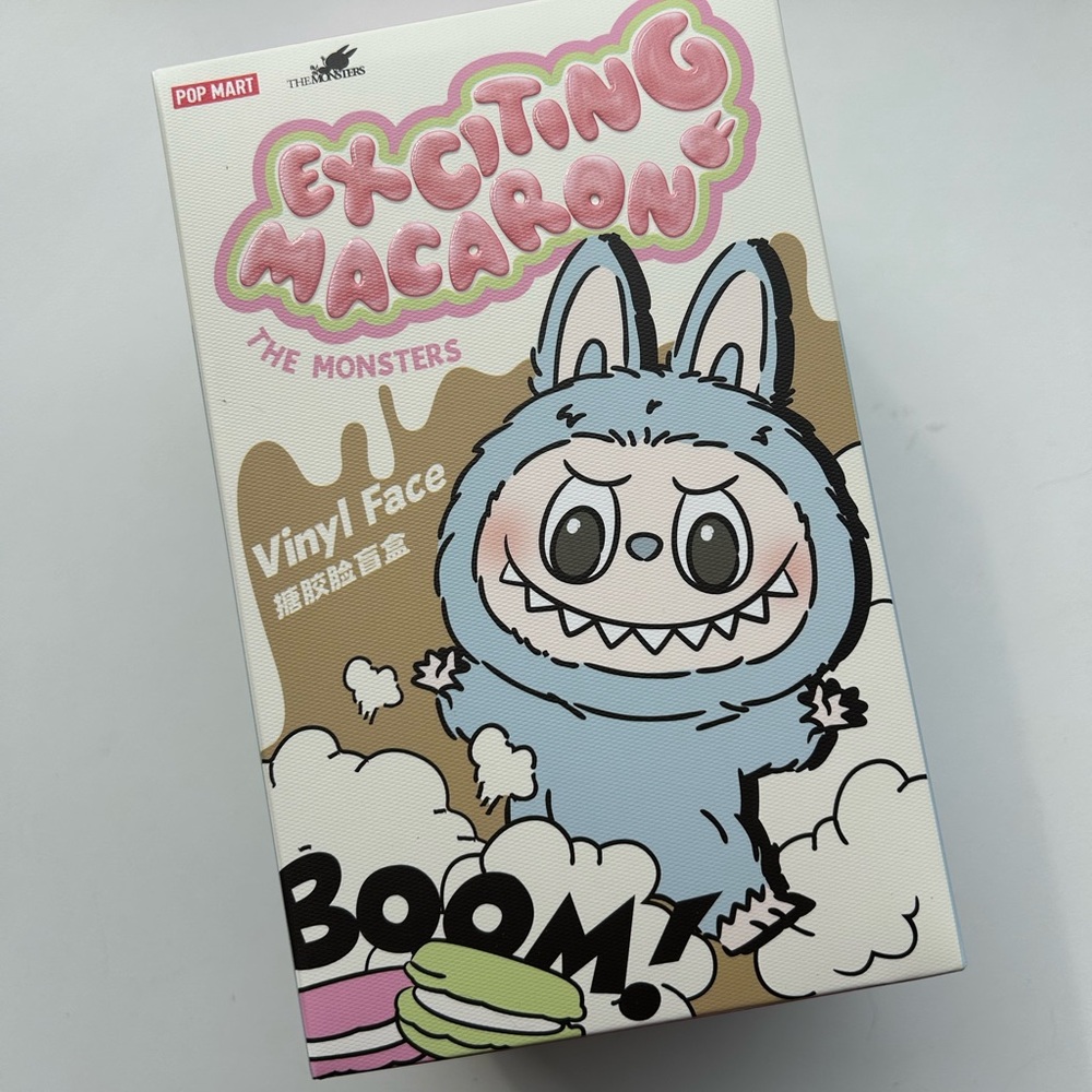Labubu Unopened - Exciting Macaron - Soymilk - From Popmart